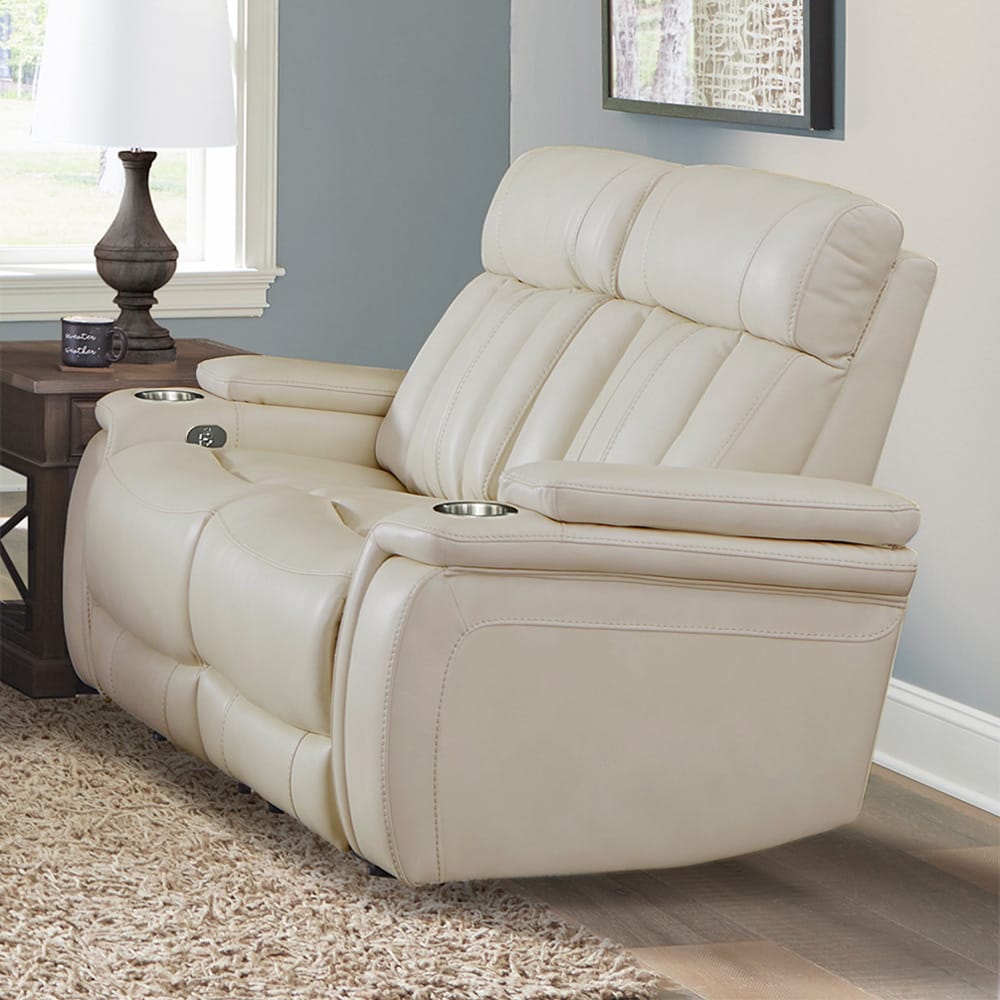 Parker House - Royce - Fantom Ivory Power Reclining Sofa Loveseat and Recliner - MROY-321PH-FNI view 5