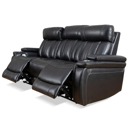 Parker House - Royce - Midnight Power Reclining Sofa and Loveseat - MROY-32PH-MID view 8