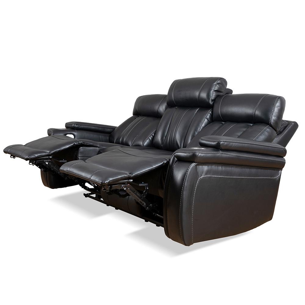 Parker House - Royce - Midnight Power Reclining Sofa and Loveseat - MROY-32PH-MID view 9