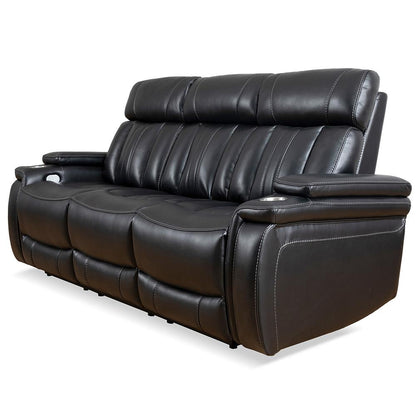 Parker House - Royce - Midnight Power Reclining Sofa and Two Recliners - MROY-311PH-MID view 7