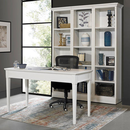 Parker House - Shoreham - Effortless White 24 in. Bookcase - SHO#424-EFW view 4