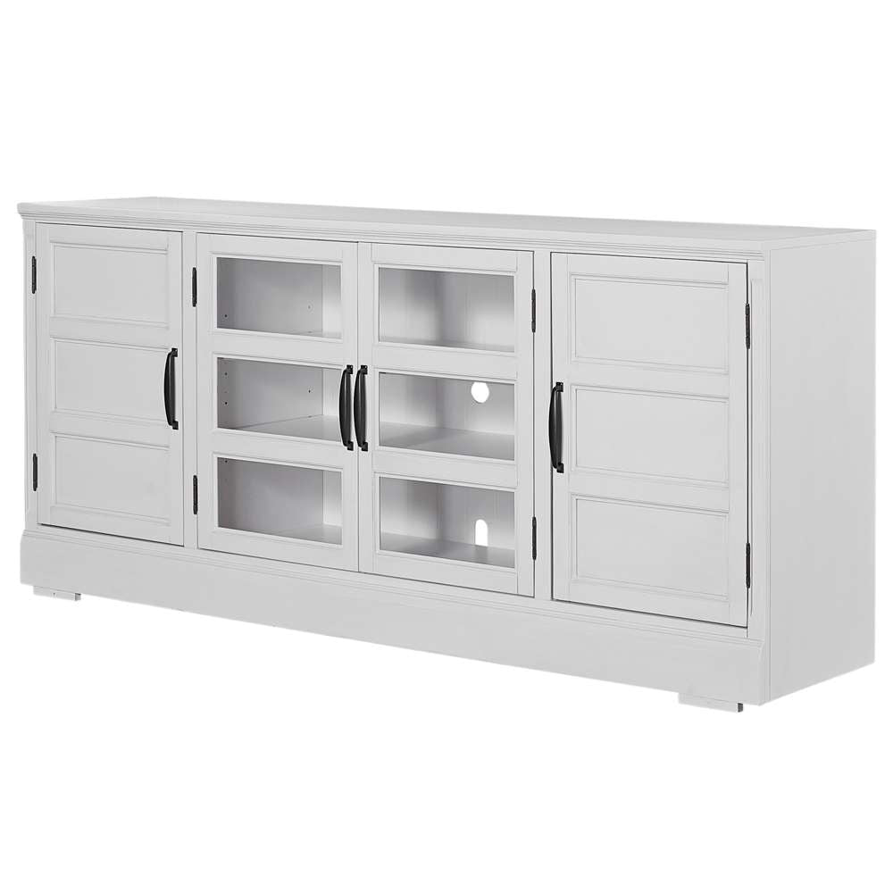 Parker House - Shoreham - Effortless White 76 in. TV Console - SHO#412-EFW view 1