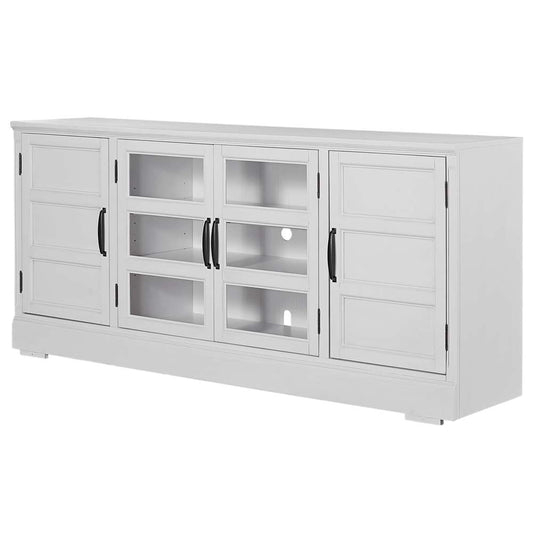 Parker House - Shoreham - Effortless White 76 in. TV Console - SHO#412-EFW view 1