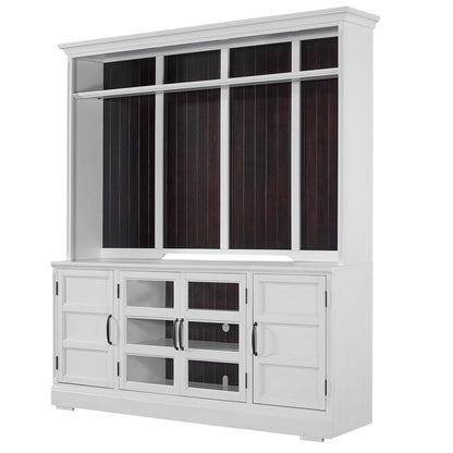 Parker House - Shoreham - Effortless White 76 in. TV Console - SHO#412-EFW view 3