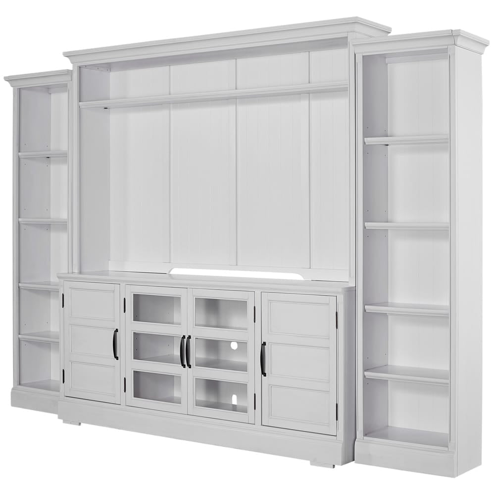 Parker House - Shoreham - Effortless White 76 in. TV Console - SHO#412-EFW view 4