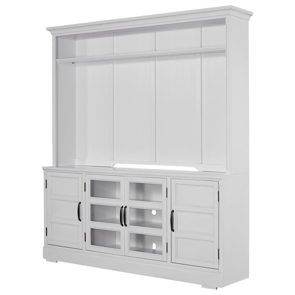 Parker House - Shoreham - Effortless White 76 in. TV Console - SHO#412-EFW view 5