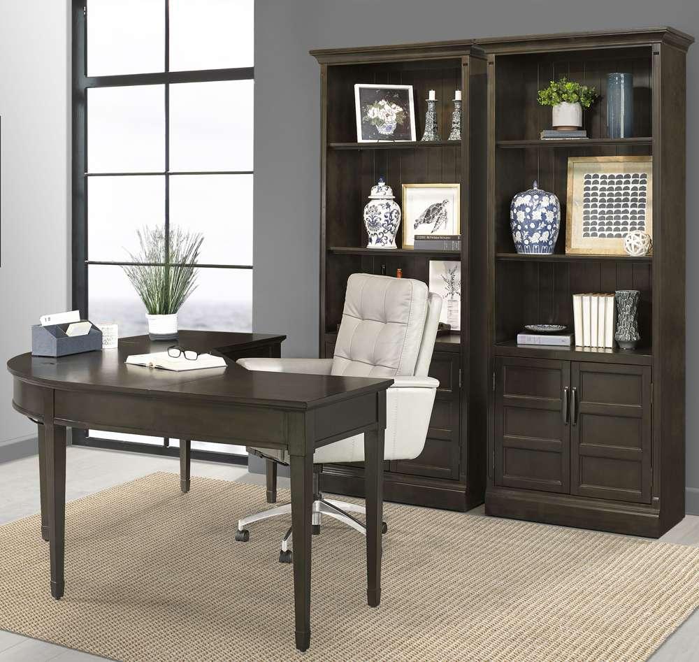 Parker House - Shoreham - Medium Roast 35 in. Door Bookcase - SHO#435-MDR_CLOSEOUT veiw 4