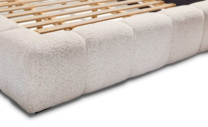 Parker House - Sleep Escape - Fluffy River Rock Queen Upholstered Bed - BESC#8000-3-FYRR view 6