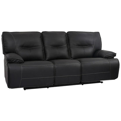 Parker House - Spartacus - Black Power Reclining Sofa and Loveseat - MSPA-32PH-BLC view 4