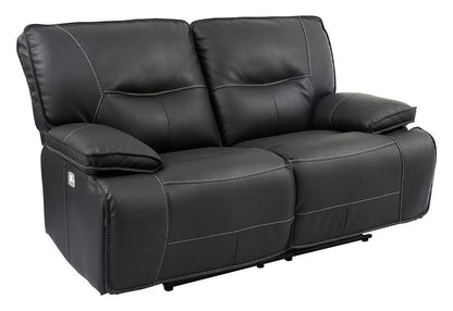 Parker House - Spartacus - Black Power Reclining Sofa and Loveseat - MSPA-32PH-BLC view 5