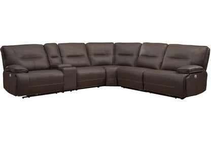 Parker House - Spartacus Chocolate 6-Piece Sectional - Package A - MSPA-PACKA(H)-CHO view 1