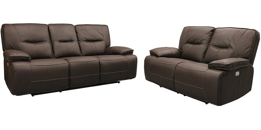 Parker House - Spartacus - Chocolate Power Reclining Sofa and Loveseat - MSPA-32PH-CHO view 3