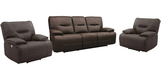 Parker House - Spartacus - Chocolate Power Reclining Sofa and Two Recliners - MSPA-311PH-CHO view 1