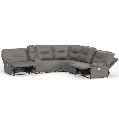 Parker House - Spartacus Haze 6-Piece Sectional - Package A - MSPA-PACKA(H)-HAZ view 2