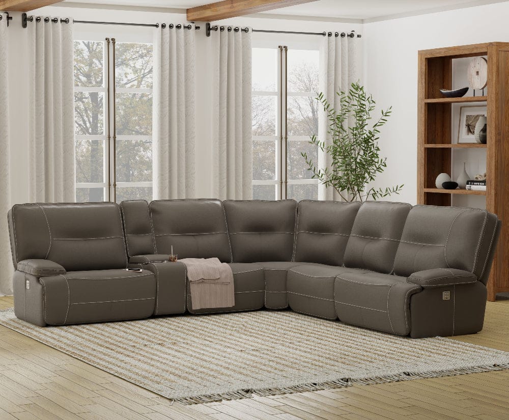 Parker House - Spartacus Haze 6-Piece Sectional - Package A - MSPA-PACKA(H)-HAZ view 6