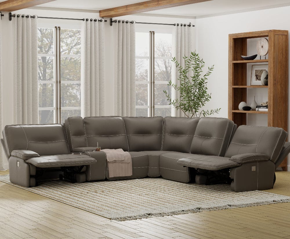 Parker House - Spartacus Haze 6-Piece Sectional - Package A - MSPA-PACKA(H)-HAZ view 7