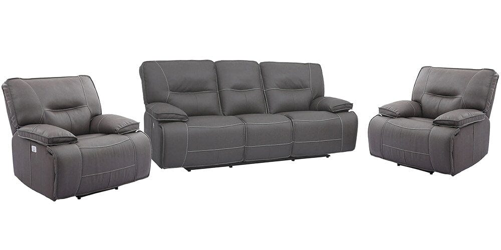 Parker House - Spartacus - Haze Power Reclining Sofa and Two Recliners - MSPA-311PH-HAZ view 1