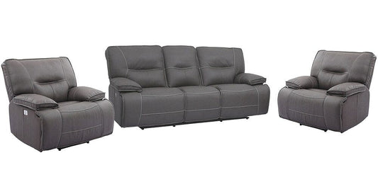 Parker House - Spartacus - Haze Power Reclining Sofa and Two Recliners - MSPA-311PH-HAZ view 1