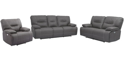 Parker House - Spartacus - Haze Power Reclining Sofa Loveseat and Recliner - MSPA-321PH-HAZ view 1