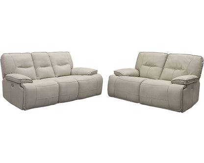 Parker House - Spartacus - Oyster Power Reclining Sofa and Loveseat - MSPA-32PH-OYS view 1