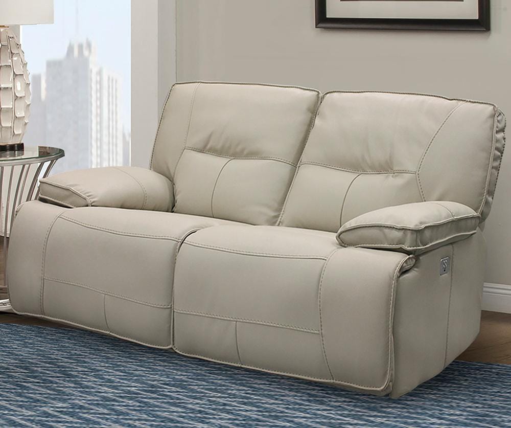 Parker House - Spartacus - Oyster Power Reclining Sofa and Loveseat - MSPA-32PH-OYS view 4