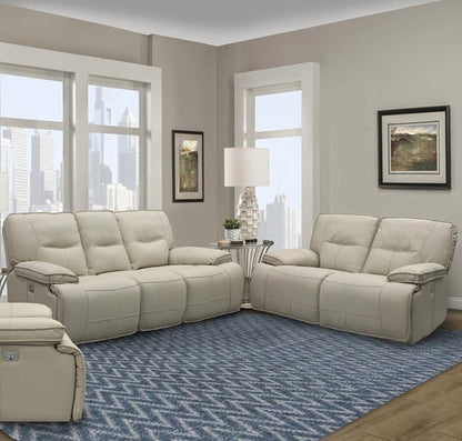 Parker House - Spartacus - Oyster Power Reclining Sofa and Loveseat - MSPA-32PH-OYS view 7