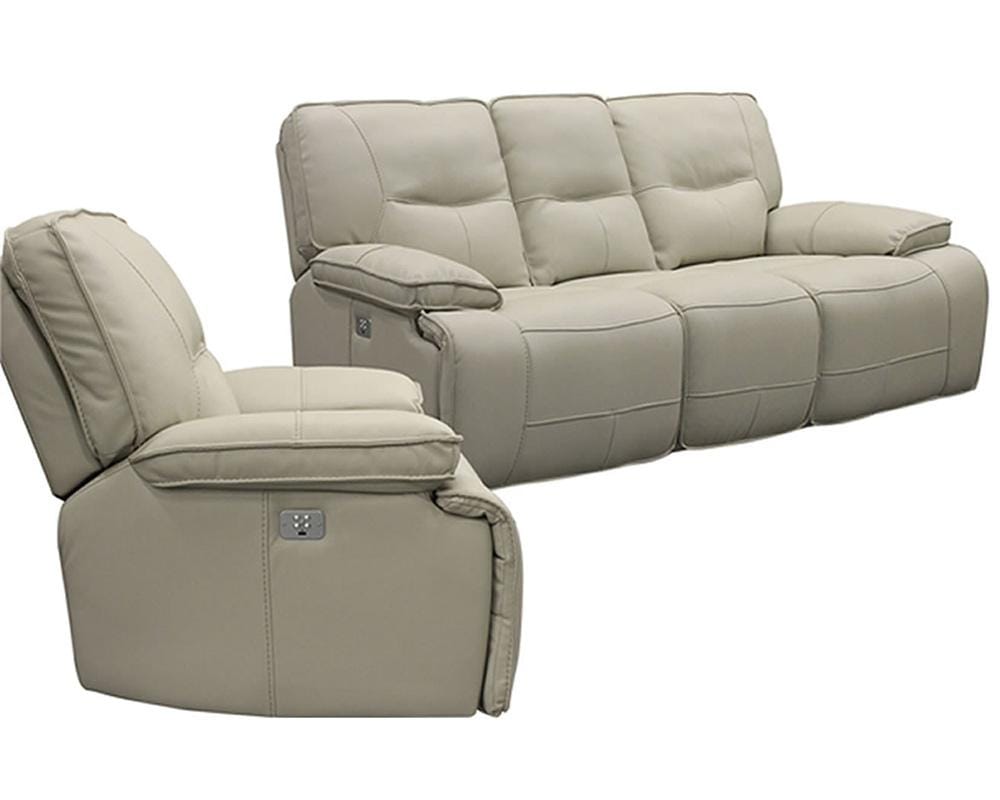 Parker House - Spartacus - Oyster Power Reclining Sofa and Recliner - MSPA-31PH-OYS view 1