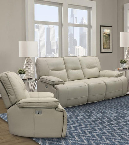 Parker House - Spartacus - Oyster Power Reclining Sofa and Recliner - MSPA-31PH-OYS view 2