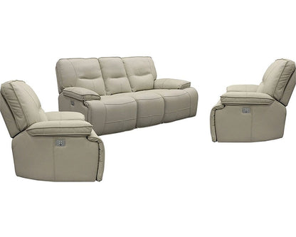 Parker House - Spartacus - Oyster Power Reclining Sofa and Two Recliners - MSPA-311PH-OYS view 1
