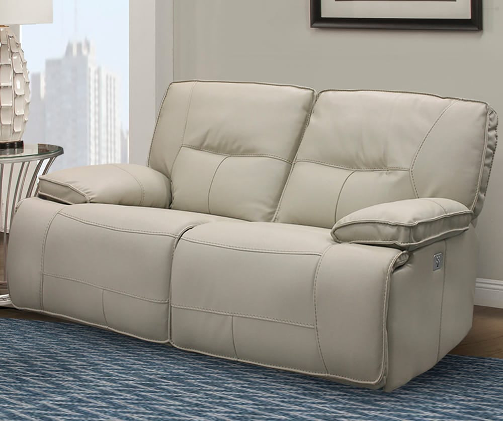 Parker House - Spartacus - Oyster Power Reclining Sofa Loveseat and Recliner - MSPA-321PH-OYS view 4