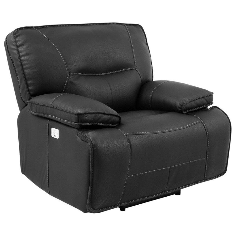 Parker House - Spartacus Power Recliner in Black - MSPA812PH-BLC view 1