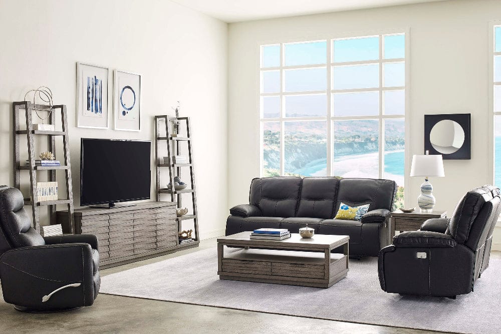 Parker House - Spartacus Power Sofa in Black - MSPA832PH-BLC view 3