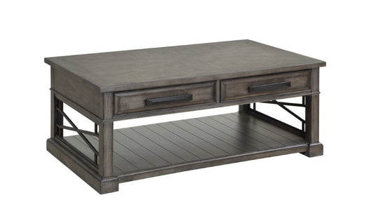Parker House - Sundance Cocktail Table in Smokey Grey - SUN01-SGR view 1