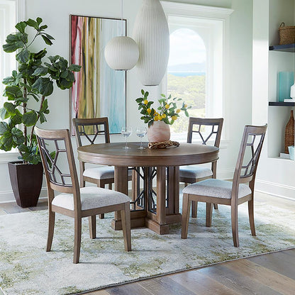 Parker House - Sundance Dining - Sandstone Grid Dining Chair (Set of 2) - DSUN#2018-2-SS_CLOSEOUT veiw 5