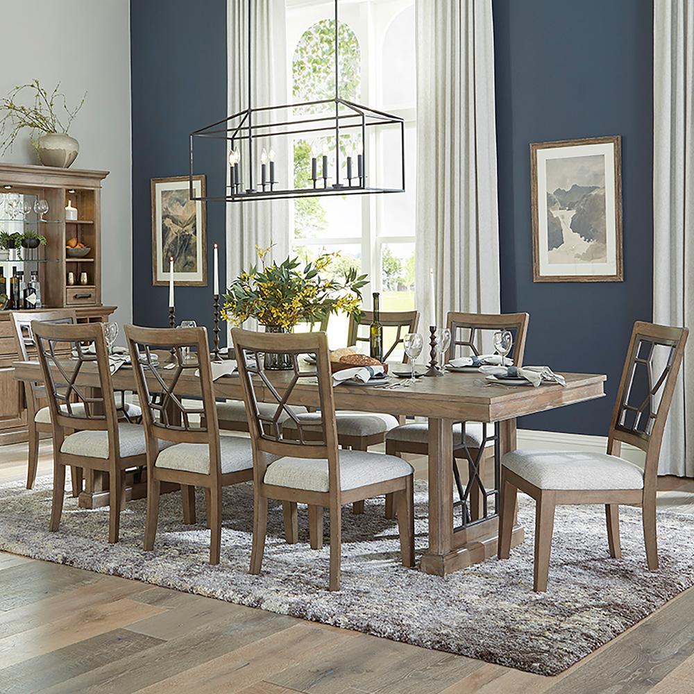 Parker House - Sundance Dining - Sandstone Grid Dining Chair (Set of 2) - DSUN#2018-2-SS_CLOSEOUT veiw 6