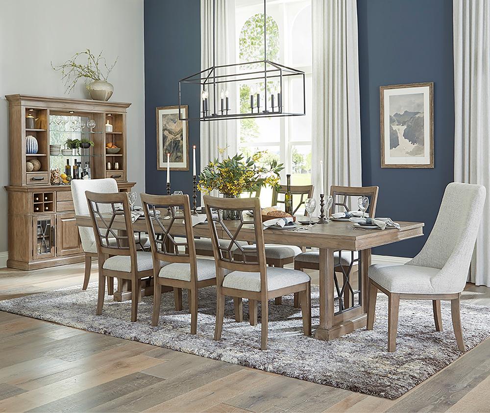 Parker House - Sundance Dining - Sandstone Grid Dining Chair (Set of 2) - DSUN#2018-2-SS_CLOSEOUT veiw 7