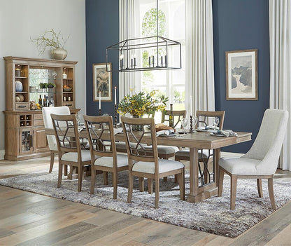 Parker House - Sundance Dining - Sandstone Grid Dining Chair (Set of 2) - DSUN#2018-2-SS_CLOSEOUT veiw 7