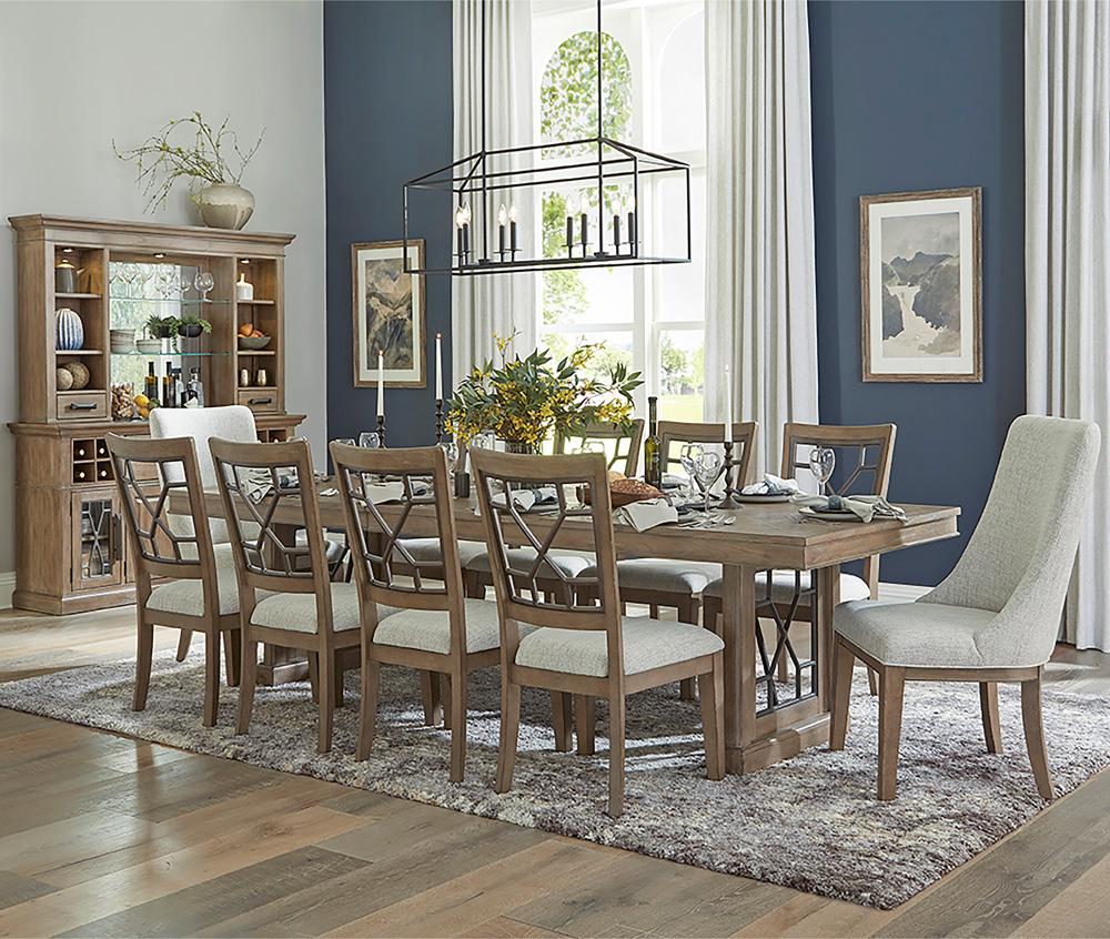 Parker House - Sundance Dining - Sandstone Grid Dining Chair (Set of 2) - DSUN#2018-2-SS_CLOSEOUT veiw 8