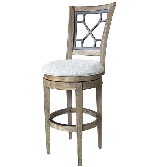Parker House - Sundance Dining - Sandstone Swivel Bar Stool Grid Back - DSUN#2230S-SS_CLOSEOUT veiw 1
