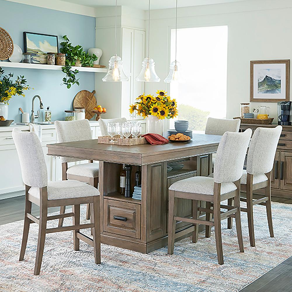 Parker House - Sundance Dining - Sandstone Upholstered Counter Chair (Set of 2) - DSUN#2226-2-SS_CLOSEOUT veiw 5