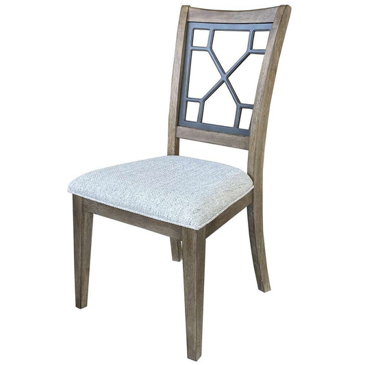 Parker House - Sundance - Sandstone Dining Chair Grid Back  (Set of 2) - DSUN#2018-SS veiw 1
