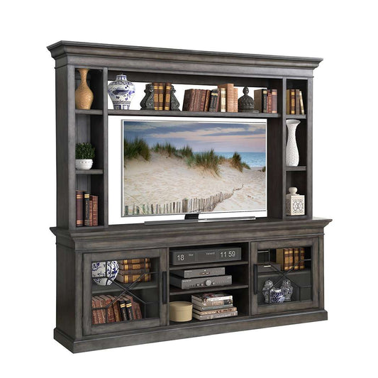 Parker House - Sundance Smokey Grey 92 in. Console with Hutch - SUN92-3-SGR view 1