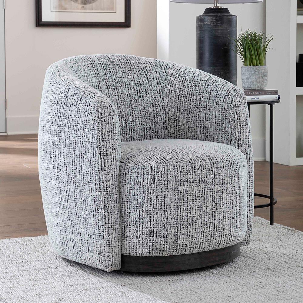 Parker House - Tatum - Nightshade Swivel Accent Chair (Set of 2) - STAT#912S-2-NTSH view 7