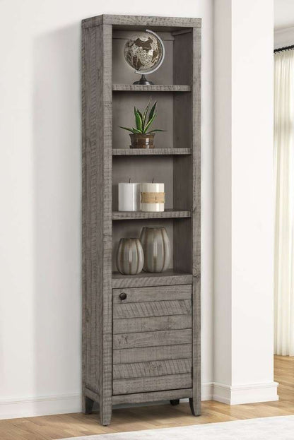 Parker House - Tempe Grey Stone 22 in. Open Top Bookcase - TEM320-GST_CLOSEOUT veiw 1