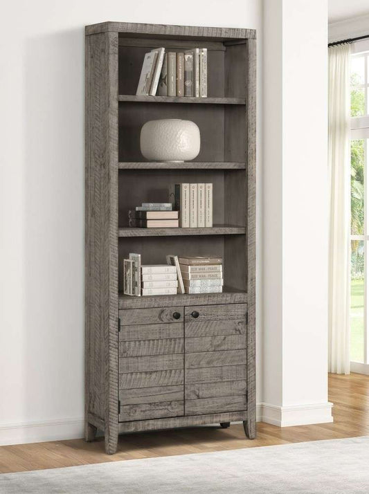 Parker House - Tempe Grey Stone 32 in. Open Top Bookcase - TEM330-GST_CLOSEOUT veiw 1