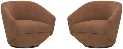 Parker House -  The Twist - Elise Rust Swivel Chair (Set of 2) - STWI#912S-2-ELRS view 1