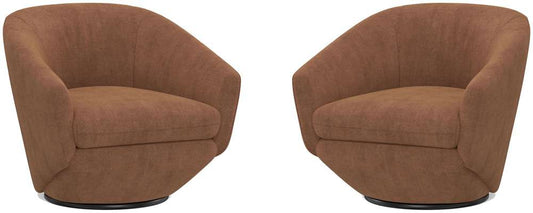 Parker House -  The Twist - Elise Rust Swivel Chair (Set of 2) - STWI#912S-2-ELRS veiw 1