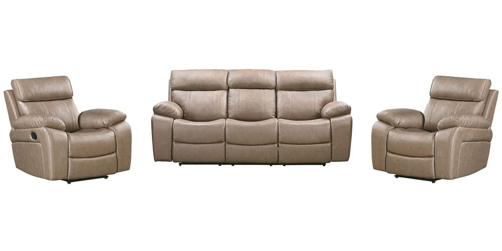 Parker House - Theon - Stokes Toffee Manual Glider Reclining Sofa and Two Recliners - MTHE-411-STOF view 1