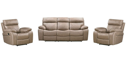Parker House - Theon - Stokes Toffee Manual Glider Reclining Sofa and Two Recliners - MTHE-411-STOF view 1