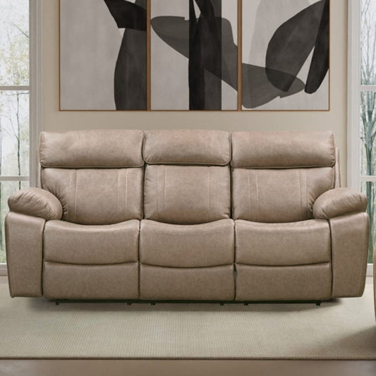 Parker House -  Theon - Stokes Toffee Manual Reclining Sofa Loveseat and Recliner - MTHE-421-STOF view 2